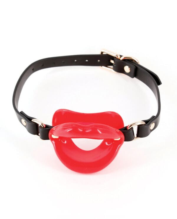 Fetish & Fashion Kourtney Gag - Black/Red - Image 2