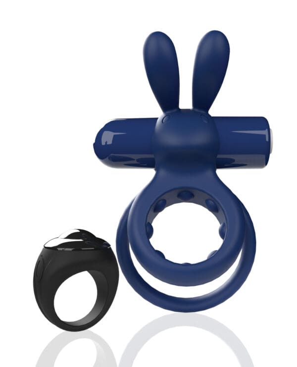 Screaming O Ohare Remote Controlled Vibrating Ring  - Blue - Image 2
