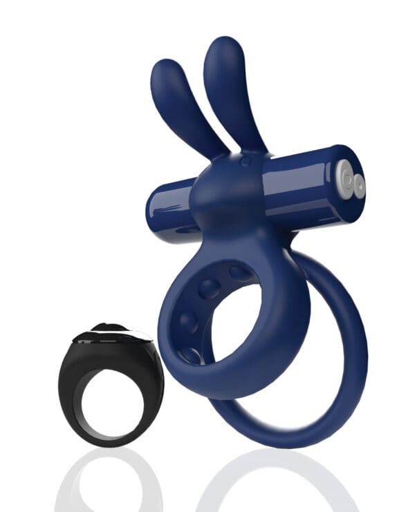 Screaming O Ohare Remote Controlled Vibrating Ring  - Blue - Image 3