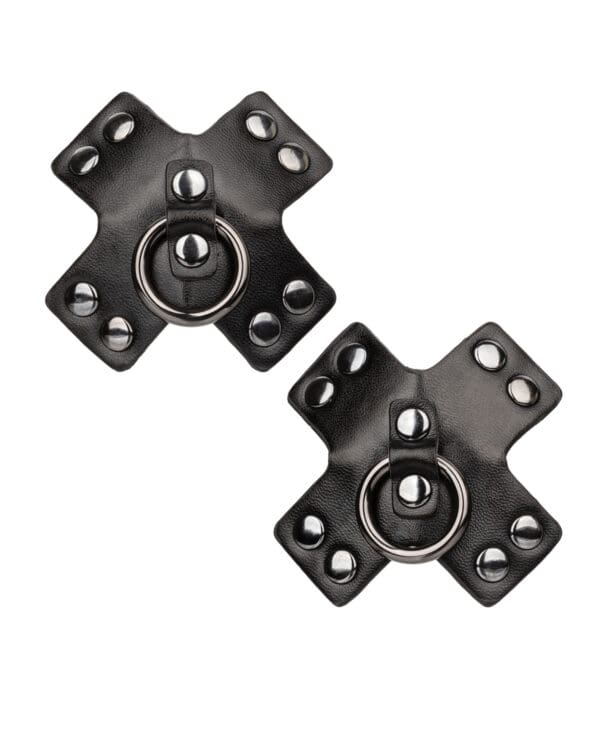 Euphoria Collection O-Ring Pasties - Black O/S - Image 2