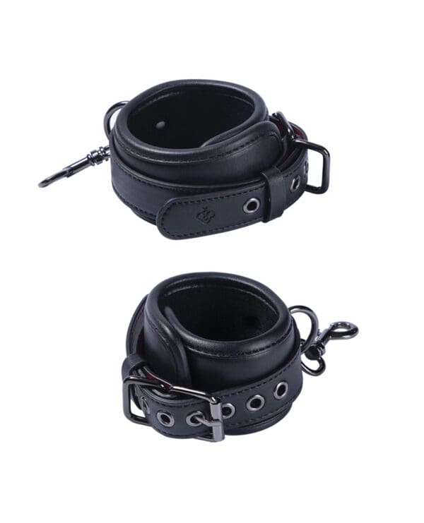 Kinky Play Box Luxury Bondage Bed Restraint Kit - Black - Image 2
