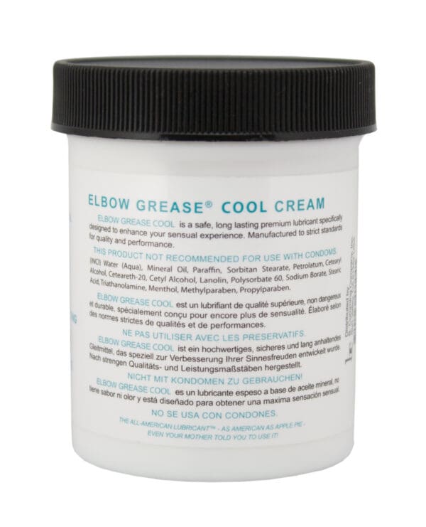 Elbow Grease Cool Cream - 4 oz jar - Image 2