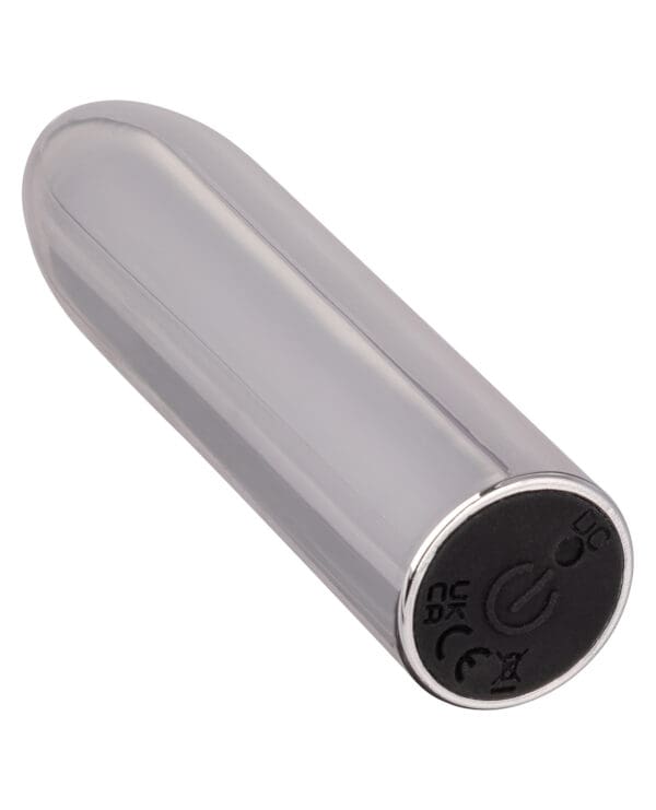 Turbo Buzz Classic Bullet Stimulator - Silver - Image 3