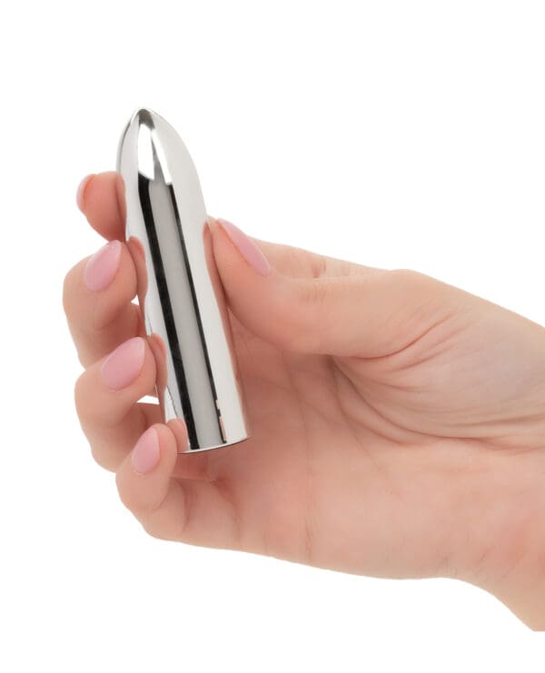 Turbo Buzz Classic Bullet Stimulator - Silver - Image 4