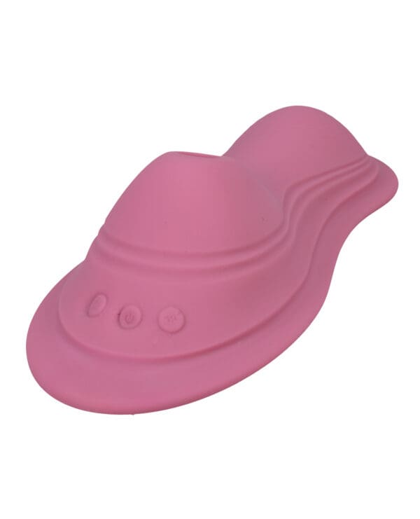 iRide Pleasure Seat Suck Stimulator Rechargeable w/Wireless Remote - Dusty Pink - Image 3