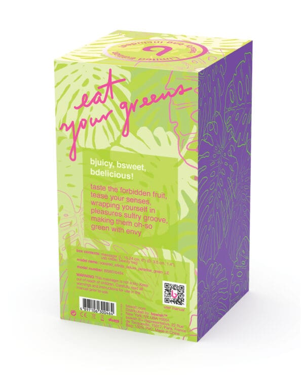 Bdesired Infinite Deluxe LE Paradise Vibrator - Green - Image 4