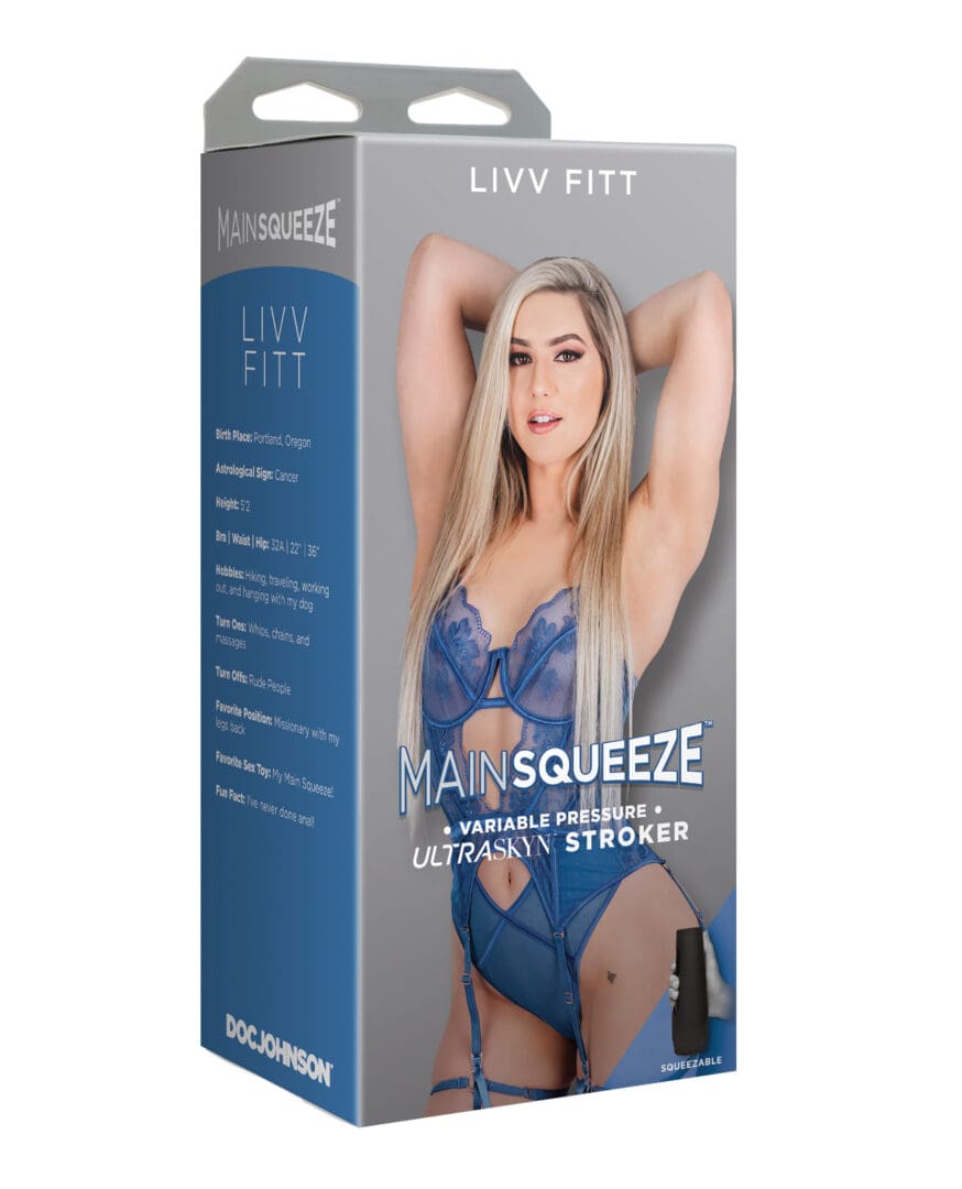 Main Squeeze ULTRASKYN Pussy Stroker - Livv Fitt