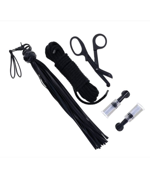 Sportsheets Tied & Twisted Bondage Set - Black - Image 4