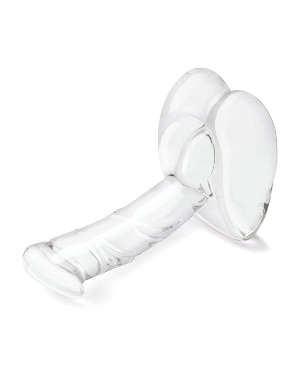 Glas 7.5" Rideable Standing Cock w/Stability Base - Image 3