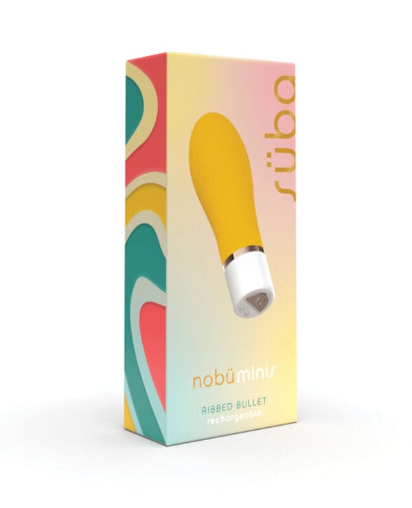 Nobu Mini Suba Ribbed Bullet - Yellow - Image 4
