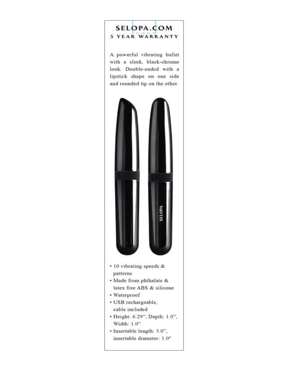 Selopa Buzz Buddy - Black Chrome - Image 5
