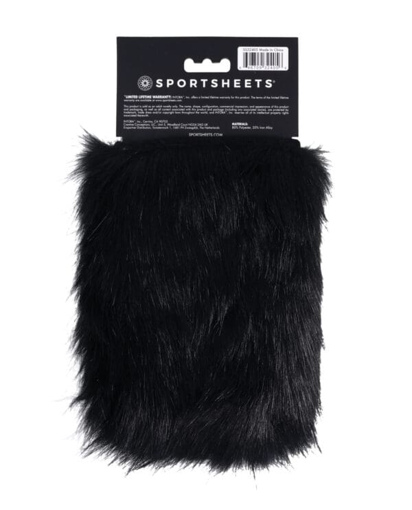 Sportsheets Spiked Sensory Mitts - Black - Image 5