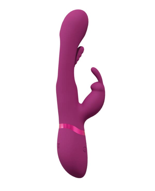 Shots Vive Mika Flapping Tongue Rabbit Vibrator - Pink - Image 3