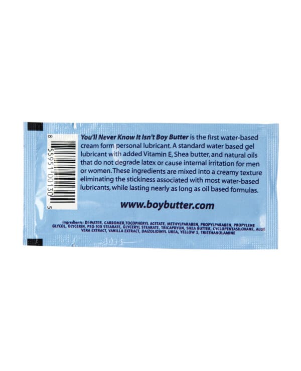Boy Butter H2O - 5 ml Sample - Image 2