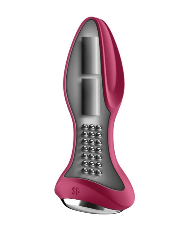 Satisfyer Rotator Plug 2+ - Fuchsia - Image 3