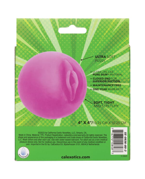 Pop Sock! Pussy Ball Masturbator - Purple - Image 4