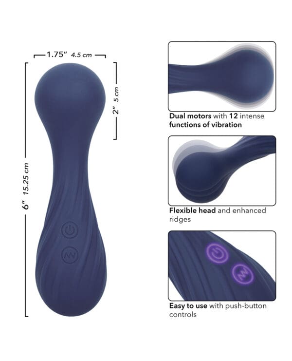 Charisma Temptation Massager - Blue - Image 3