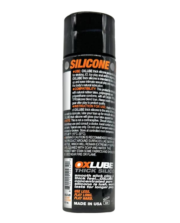 Ox Balls OXLube Thick Silicone - 4.4 oz - Image 2