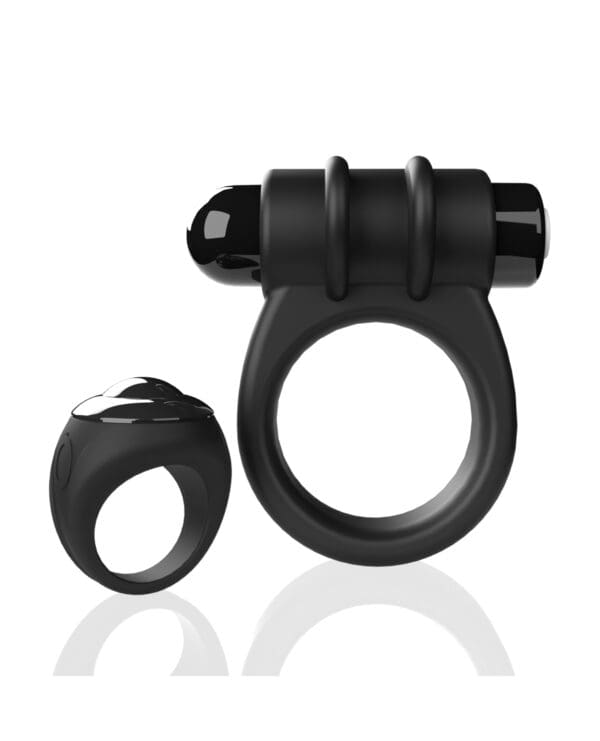 Screaming O Switch Remote Controlled Vibrating Ring - Black - Image 2
