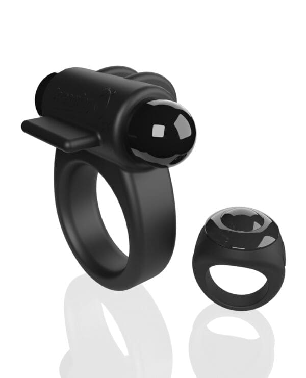 Screaming O Switch Remote Controlled Vibrating Ring - Black - Image 3