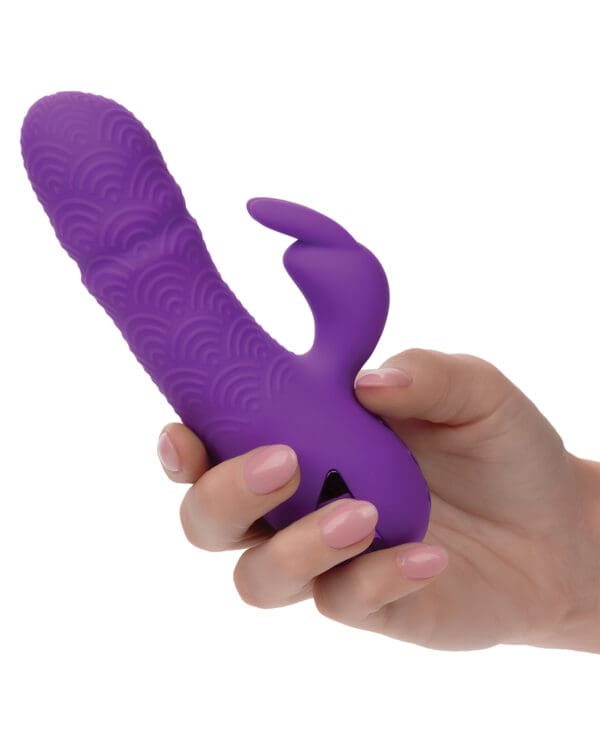 California Dreaming Manhattan Beach Marvel Dual Stimulation Vibe - Purple - Image 5