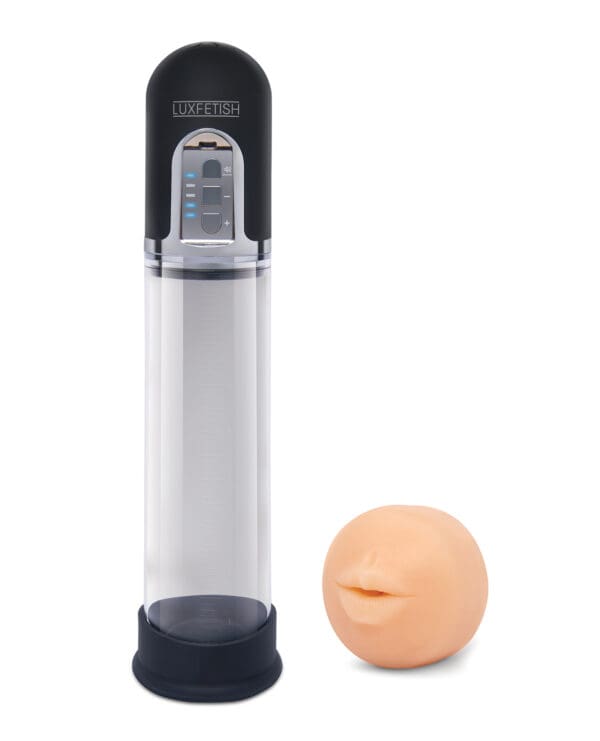 Lux Fetish 2-in-1 Blowjob Sucker & Penis Enlarger Pump - Image 2