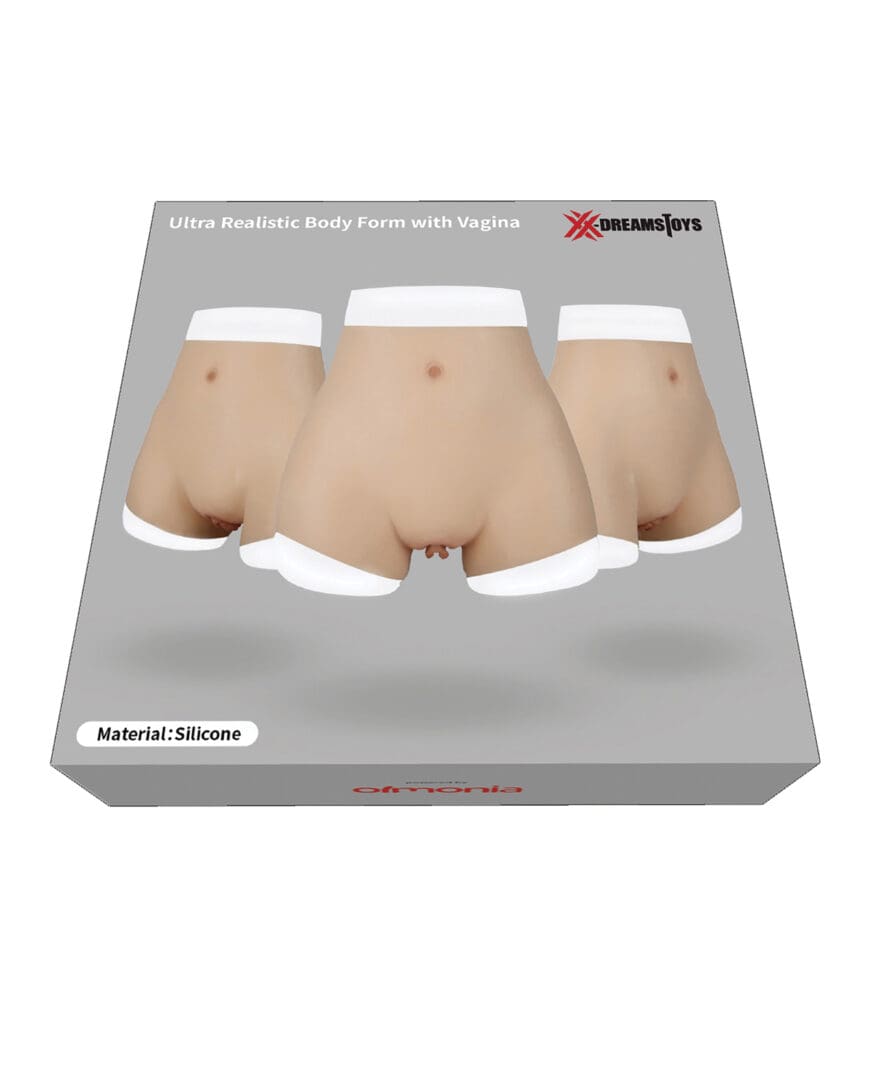 XX-DREAMTOYS Ultra Realistic Vagina Form Large - Ivory