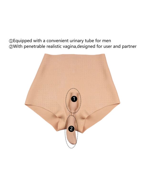 XX-DREAMTOYS Ultra Realistic Vagina Form Large - Ivory - Image 5