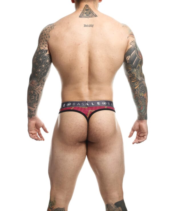 Male Basics Sexy Pouch Thong Tweed MD - Image 3
