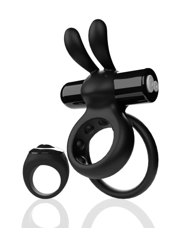 Screaming O Ohare Remote Controlled Vibrating Ring  - Black - Image 3