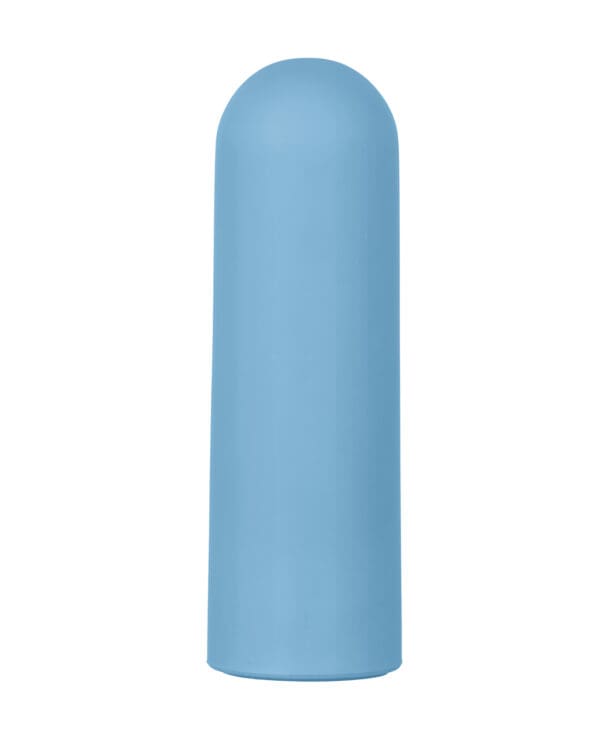 Turbo Buzz Rounded Mini Bullet Stimulator - Blue - Image 2