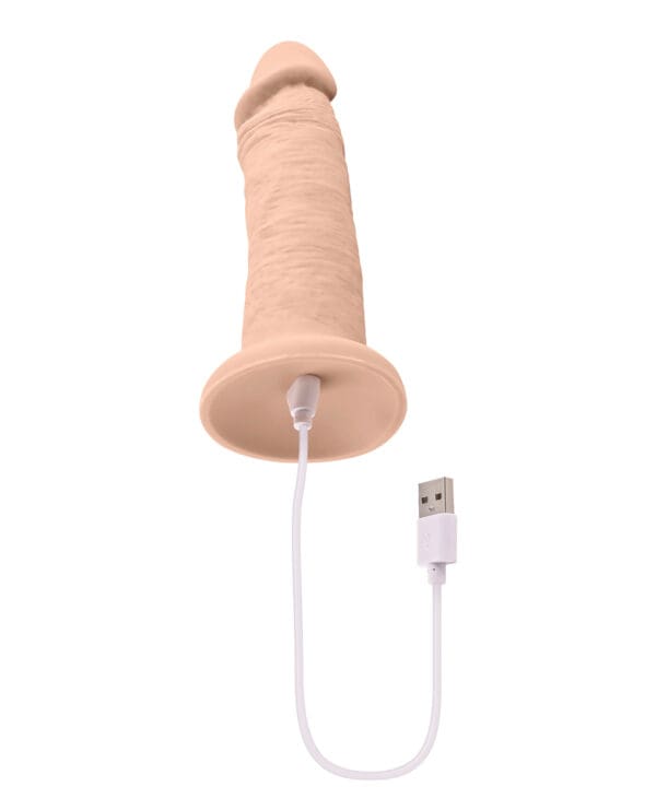 Evolved 6" Vibrating Dong - Light - Image 4