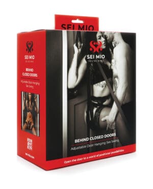 Sei Mio Behind Closed Doors Hanging Sex Swing - Black