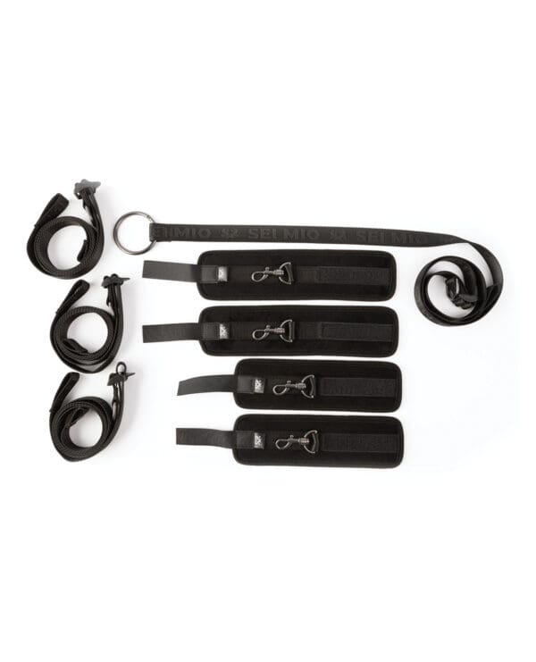 Sei Mio The Bed Spreader Under the Mattress Restraint System - Black - Image 3
