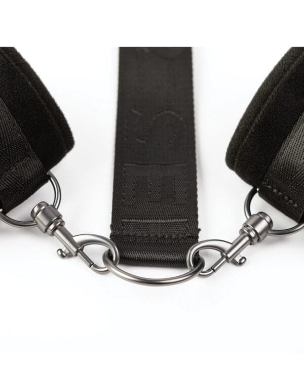 Sei Mio Neck Firmly in Check Adjustable Neck & Wrist Restraint Kit - Black - Image 4
