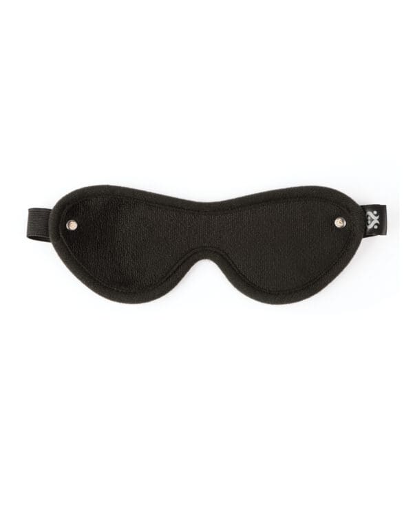 Sei Mio Eyes Wide Shut Soft Velvet Blindfold - Black - Image 2