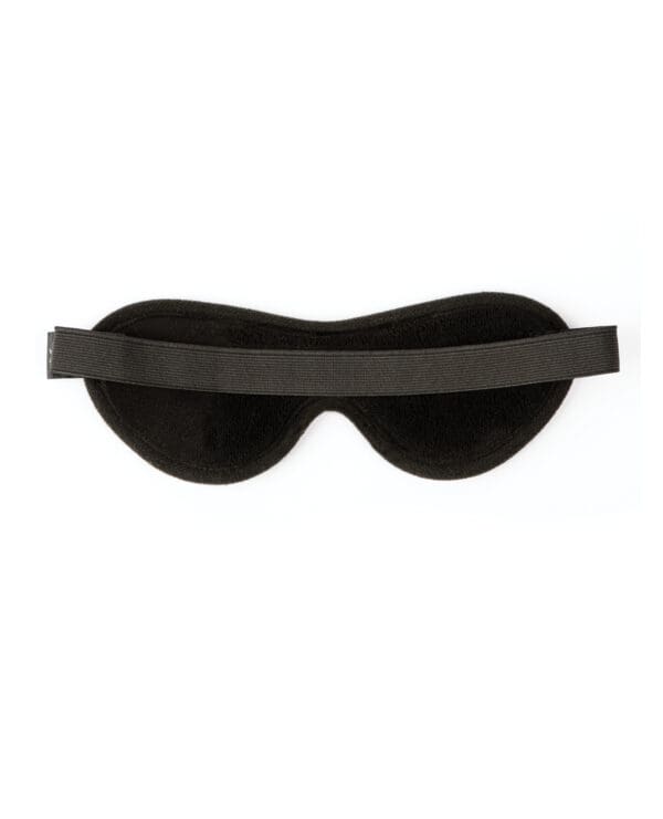 Sei Mio Eyes Wide Shut Soft Velvet Blindfold - Black - Image 3