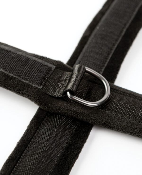 Sei Mio Cross Purpose Unique Over-Wrap Cross Cuff Restraints - Black - Image 5