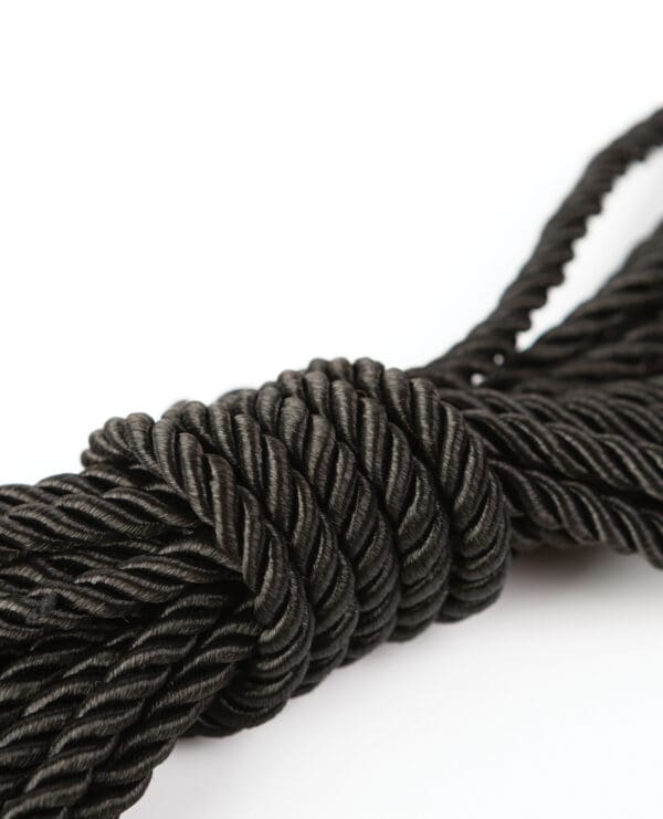Sei Mio Knot in Control 10M Silky Bondage Rope - Black - Image 3