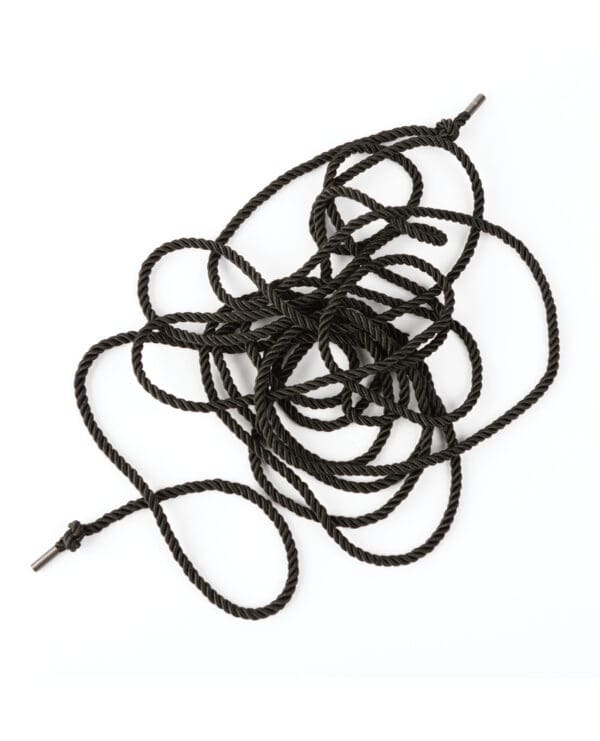 Sei Mio Knot in Control 10M Silky Bondage Rope - Black - Image 4