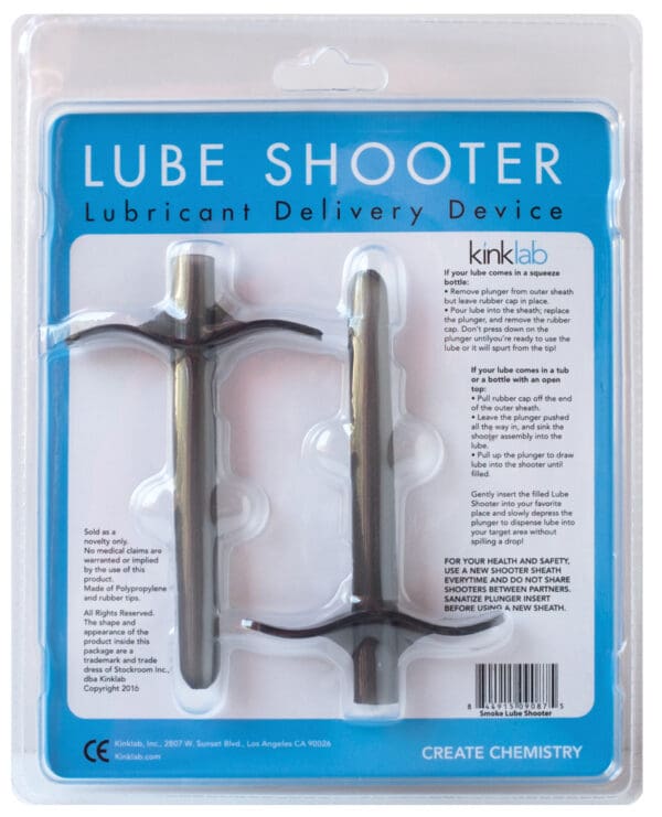 KinkLab Lube Shooter - Smoke - Image 2