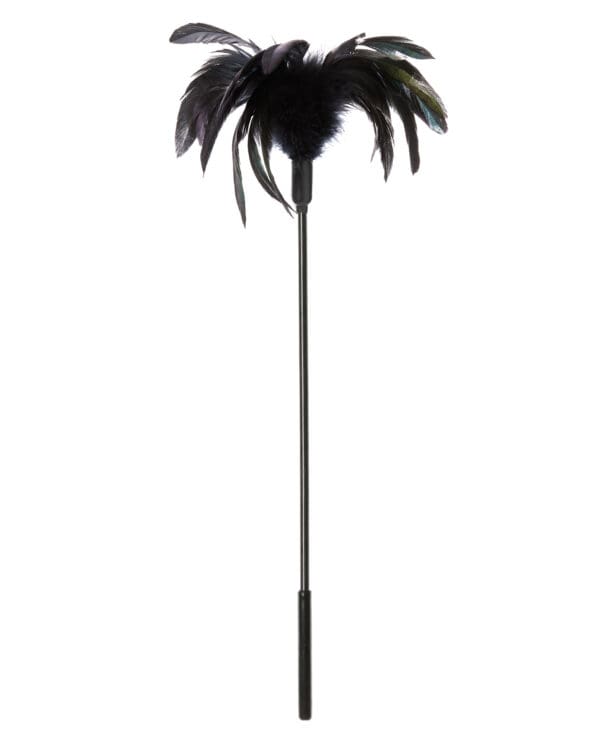 Sportsheets Body Tickler Starburst Feather - Black - Image 2