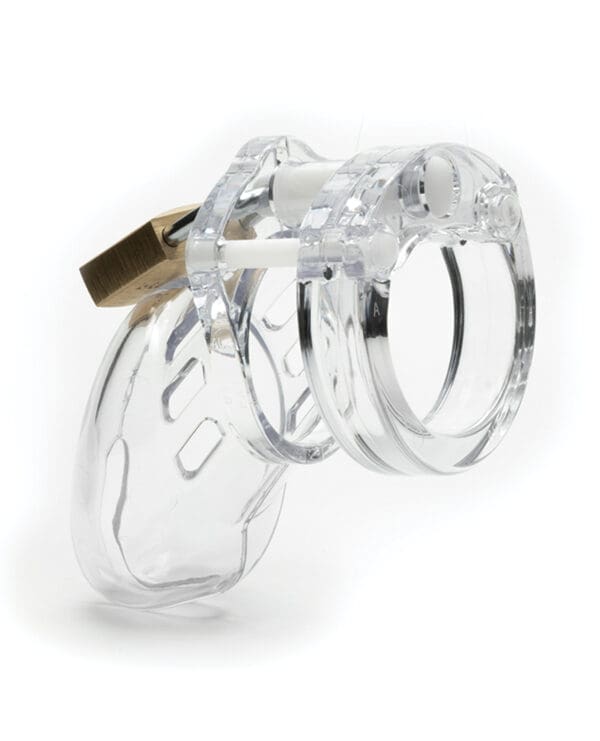 CB-6000S 2 1/2" Cock Cage & Lock Set - Clear - Image 2