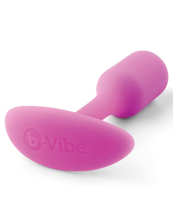 b-Vibe Weighted Snug Plug 1 - 55 g Fuchsia - Image 3