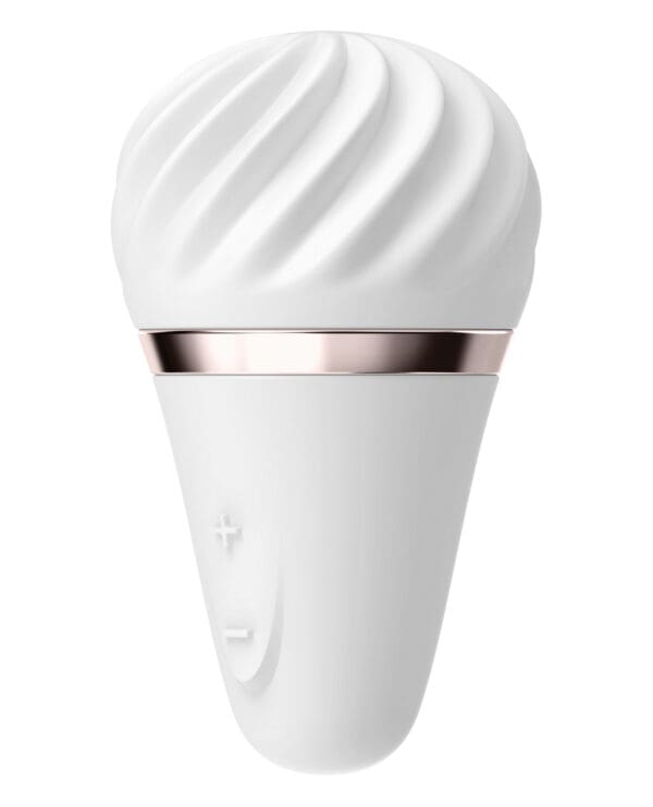 Satisfyer Little Wand - White/Gold - Image 2