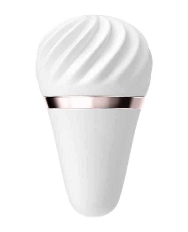 Satisfyer Little Wand - White/Gold - Image 3