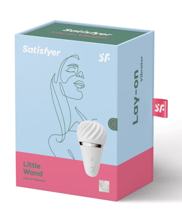 Satisfyer Little Wand - White/Gold - Image 4