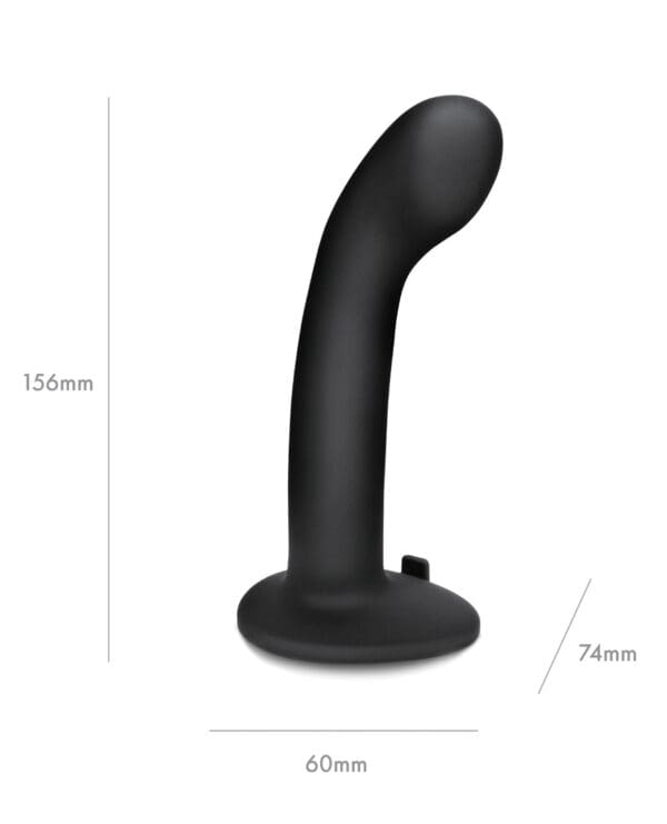 Pegasus 6" Rechargeable P-Spot G-Spot Peg w/Adjustable Harness & Remote Set - Black - Image 5