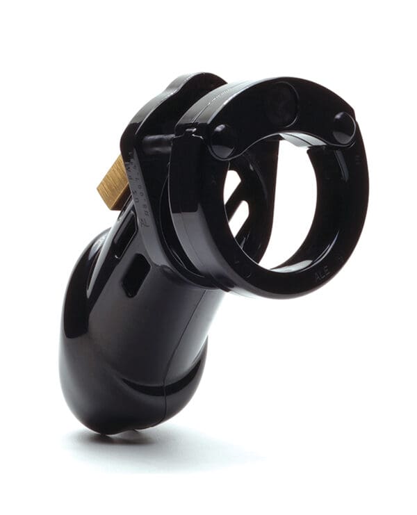CB-6000 3 1/4" Cock Cage & Lock Set - Black - Image 2