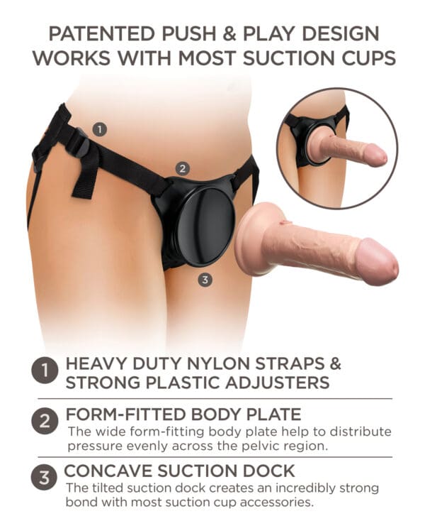 King Cock Elite Beginner's Silicone Body Dock Kit - Image 5
